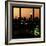 View from the Window - Night Skyline - New York City-Philippe Hugonnard-Framed Photographic Print