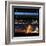 View from the Window - Night Skyline - New York City-Philippe Hugonnard-Framed Photographic Print