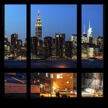 View From The Window Night Skyline New York City Photographic Print Philippe Hugonnard Art Com View From The Window Night Skyline New York City Photographic Print Philippe Hugonnard Art Com