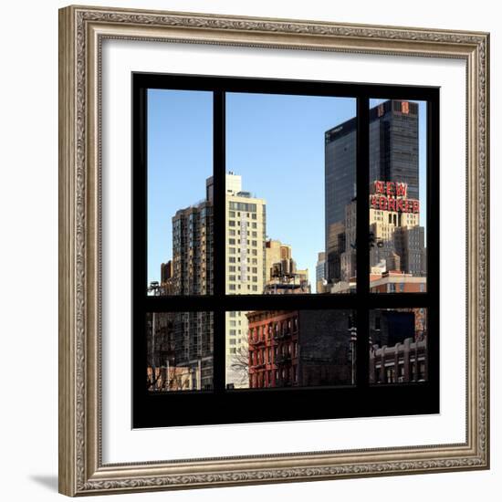 View from the Window - NYC Architecture-Philippe Hugonnard-Framed Photographic Print