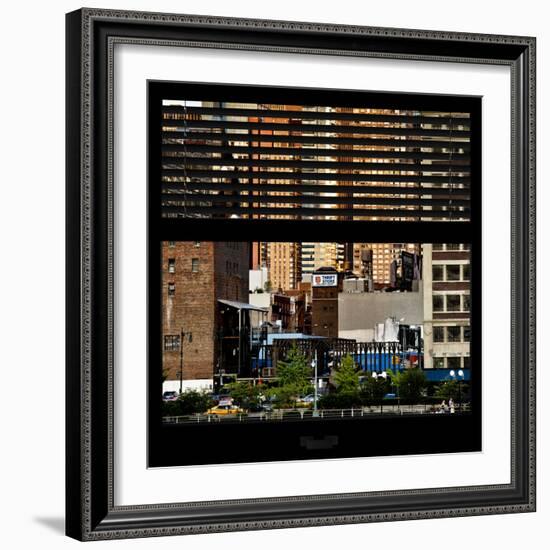 View from the Window - NYC Architecture-Philippe Hugonnard-Framed Photographic Print