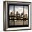 View from the Window - NYC Skyline and Brooklyn Bridge-Philippe Hugonnard-Framed Photographic Print