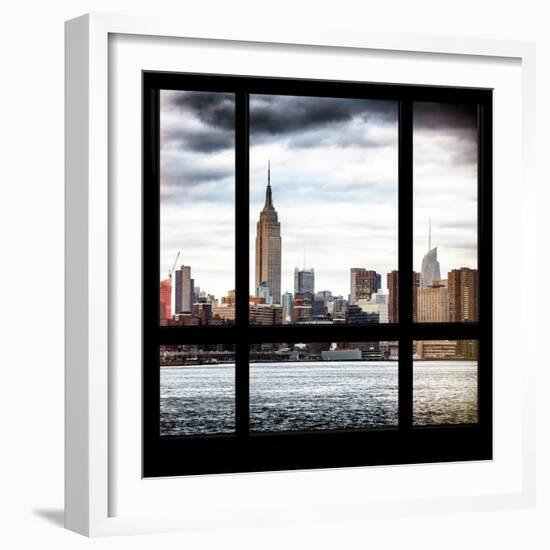 View from the Window - Skyline - Manhattan-Philippe Hugonnard-Framed Photographic Print