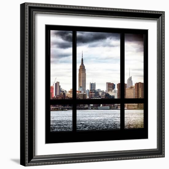 View from the Window - Skyline - Manhattan-Philippe Hugonnard-Framed Photographic Print