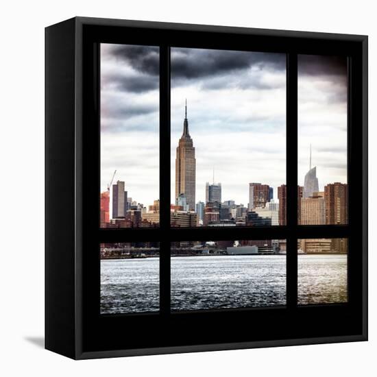 View from the Window - Skyline - Manhattan-Philippe Hugonnard-Framed Premier Image Canvas
