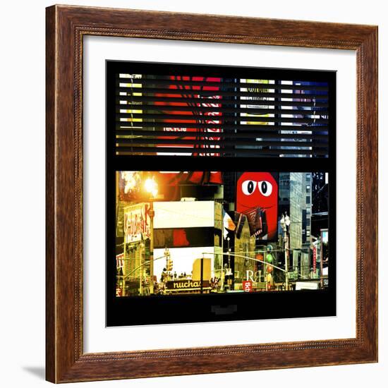 View from the Window - Times Square-Philippe Hugonnard-Framed Photographic Print