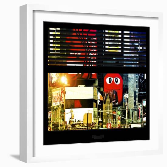 View from the Window - Times Square-Philippe Hugonnard-Framed Photographic Print