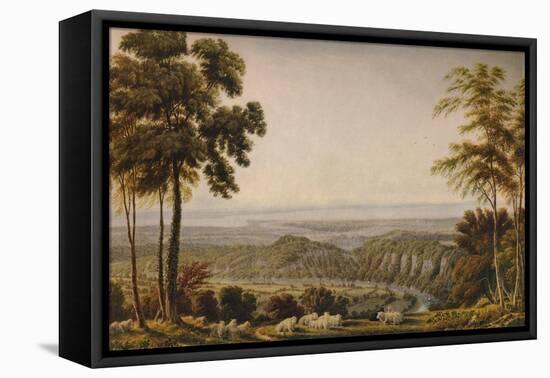 View from the Wyndd Cliff, near Chepstow - Morning', c1820, (1938)-William Turner-Framed Premier Image Canvas