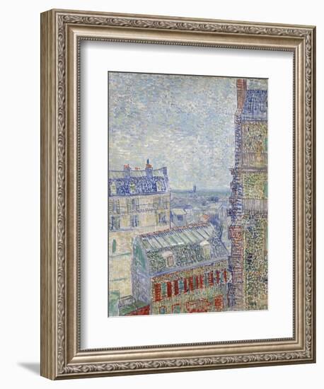 View from Theo's Apartment-Vincent van Gogh-Framed Giclee Print