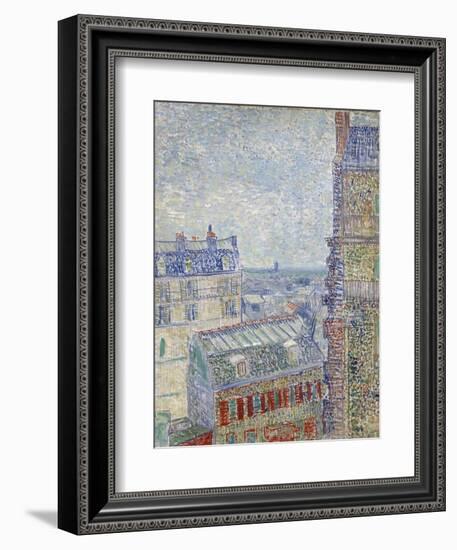 View from Theo's Apartment-Vincent van Gogh-Framed Giclee Print