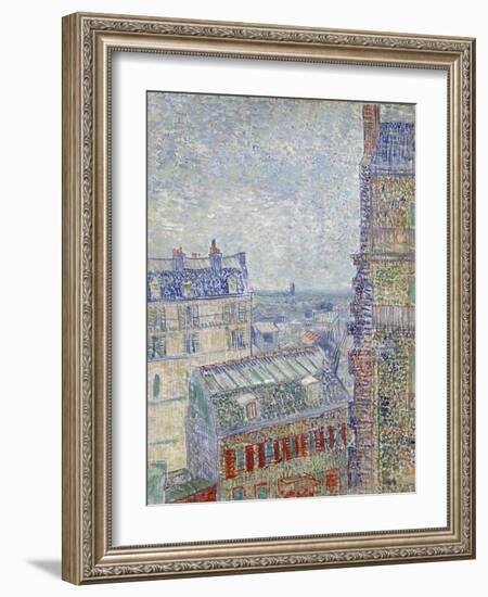 View from Theo's Apartment-Vincent van Gogh-Framed Giclee Print