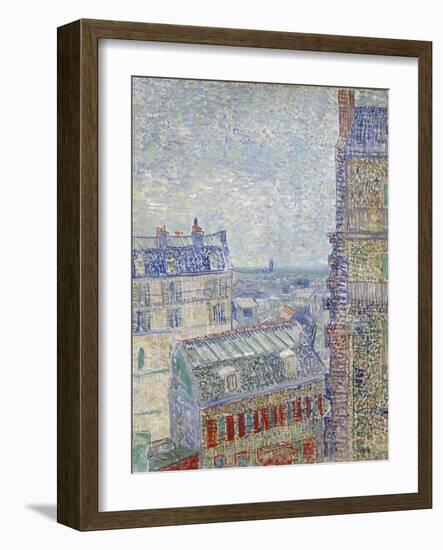 View from Theo's Apartment-Vincent van Gogh-Framed Giclee Print