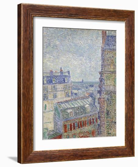 View from Theo's Apartment-Vincent van Gogh-Framed Giclee Print