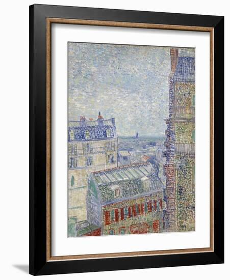 View from Theo's Apartment-Vincent van Gogh-Framed Giclee Print