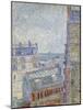 View from Theo's Apartment-Vincent van Gogh-Mounted Giclee Print