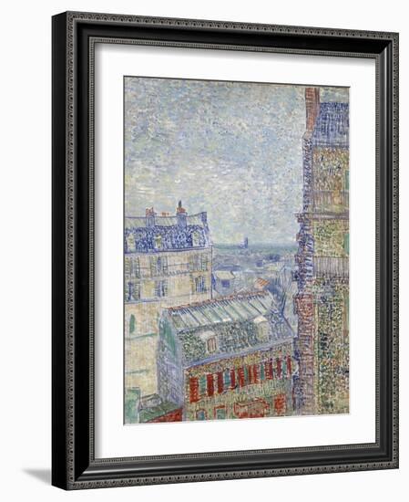 View from Theo's Apartment-Vincent van Gogh-Framed Giclee Print