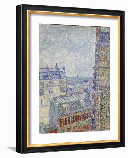 View from Theo's Apartment-Vincent van Gogh-Framed Giclee Print