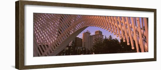 View from under the Myriad Botanical Gardens Bandshell, Oklahoma City, Oklahoma, USA-null-Framed Photographic Print