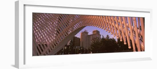 View from under the Myriad Botanical Gardens Bandshell, Oklahoma City, Oklahoma, USA-null-Framed Photographic Print