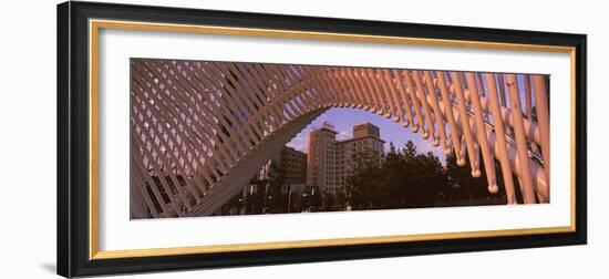 View from under the Myriad Botanical Gardens Bandshell, Oklahoma City, Oklahoma, USA-null-Framed Photographic Print