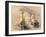 View from under the Portico of Dayr E Medeeneh, Thebes-David Roberts-Framed Giclee Print