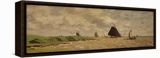 View from Voorzan, C.1871-Claude Monet-Framed Premier Image Canvas