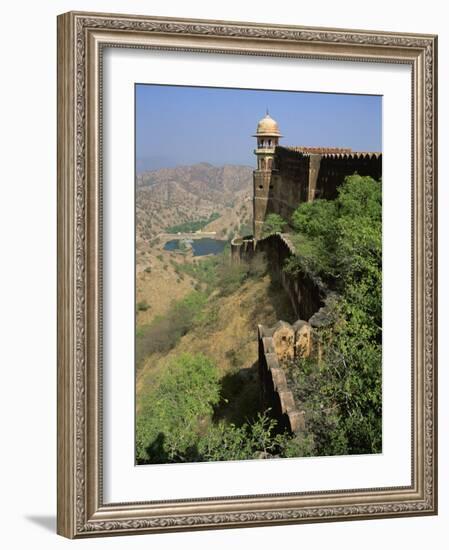 View from Walls of Jaigarh Fort, Amber, Near Jaipur, Rajasthan State, India-Richard Ashworth-Framed Photographic Print