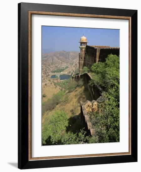 View from Walls of Jaigarh Fort, Amber, Near Jaipur, Rajasthan State, India-Richard Ashworth-Framed Photographic Print