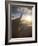 View from Window of Boeing 737-800 En Route from Australia to New Zealand at Sunset, Australia, Pac-Nick Servian-Framed Photographic Print