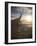 View from Window of Boeing 737-800 En Route from Australia to New Zealand at Sunset, Australia, Pac-Nick Servian-Framed Photographic Print