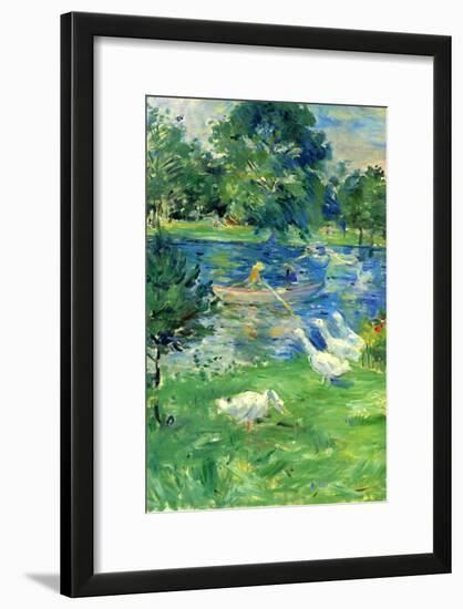 View in Bologne-Berthe Morisot-Framed Art Print