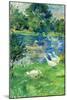 View In Bologne-Berthe Morisot-Mounted Art Print