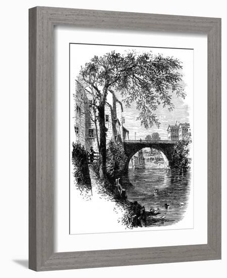 View in Hartford, Connecticut, C17th Century-null-Framed Giclee Print