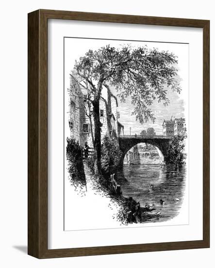 View in Hartford, Connecticut, C17th Century-null-Framed Giclee Print