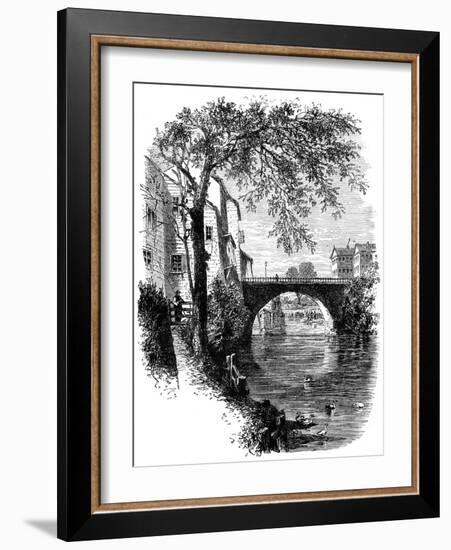 View in Hartford, Connecticut, C17th Century-null-Framed Giclee Print