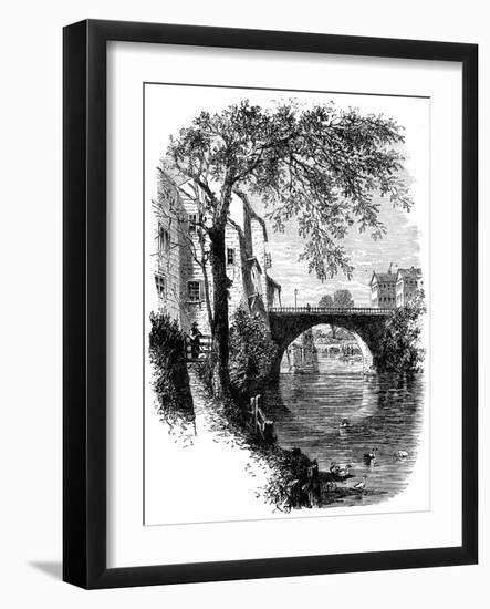 View in Hartford, Connecticut, C17th Century-null-Framed Giclee Print