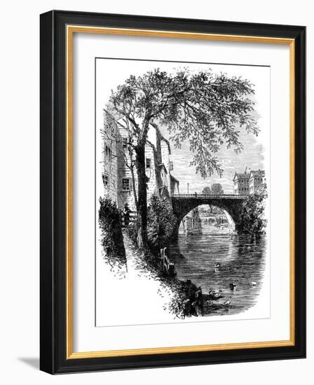 View in Hartford, Connecticut, C17th Century-null-Framed Giclee Print