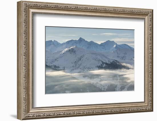 View in Hohe Tauern of the Kreuzkogel, Salzburg, Austria-Rainer Mirau-Framed Photographic Print