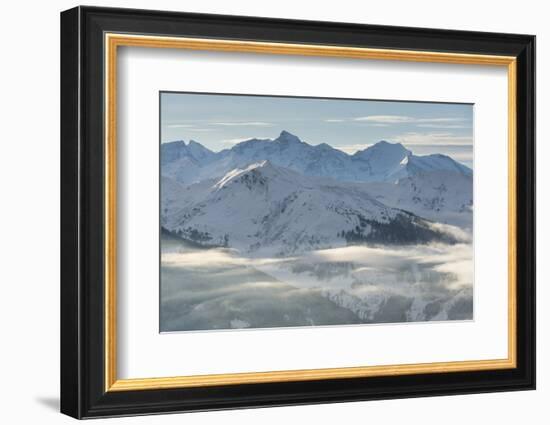 View in Hohe Tauern of the Kreuzkogel, Salzburg, Austria-Rainer Mirau-Framed Photographic Print