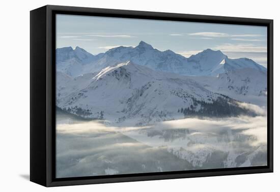 View in Hohe Tauern of the Kreuzkogel, Salzburg, Austria-Rainer Mirau-Framed Premier Image Canvas