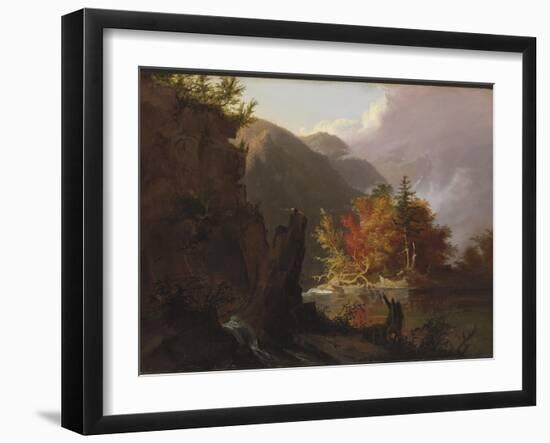 View in Kaaterskill Clove, 1826-Thomas Cole-Framed Giclee Print