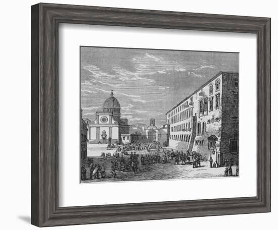 'View in Naples', c1880-Unknown-Framed Giclee Print