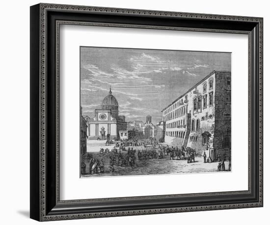 'View in Naples', c1880-Unknown-Framed Giclee Print