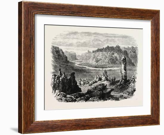 View in Nebraska, USA, 1870s-null-Framed Giclee Print