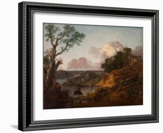 View in Suffolk, C.1755-Thomas Gainsborough-Framed Giclee Print