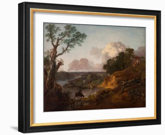 View in Suffolk, C.1755-Thomas Gainsborough-Framed Giclee Print