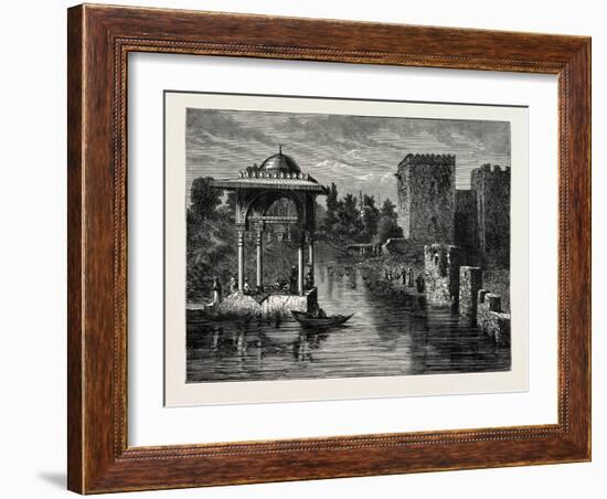 View in the Environs of Damascus. Damascus-null-Framed Giclee Print