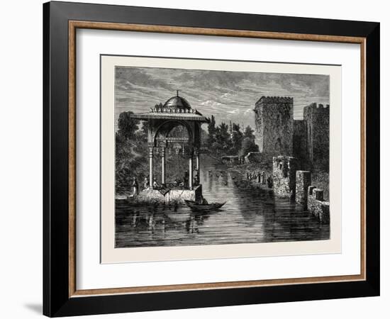 View in the Environs of Damascus. Damascus-null-Framed Giclee Print