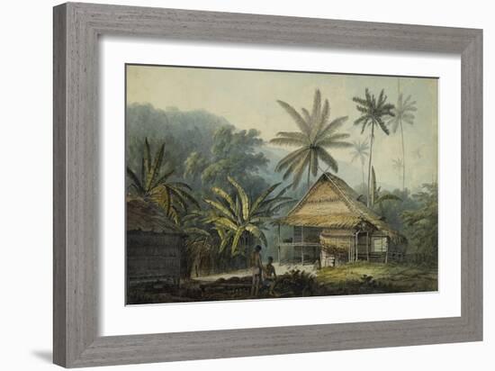 View in the Island of Crakatoa-John Webber-Framed Giclee Print