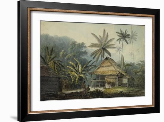 View in the Island of Crakatoa-John Webber-Framed Giclee Print